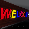 Led 3D channel letter lights sign Outdoor Large Giant light up letters Manufacturer